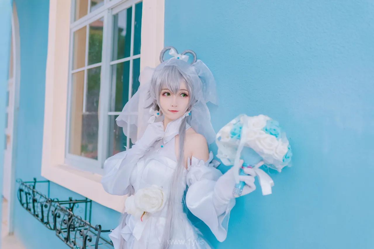 yui金鱼 VOL.10 洛天依婚纱